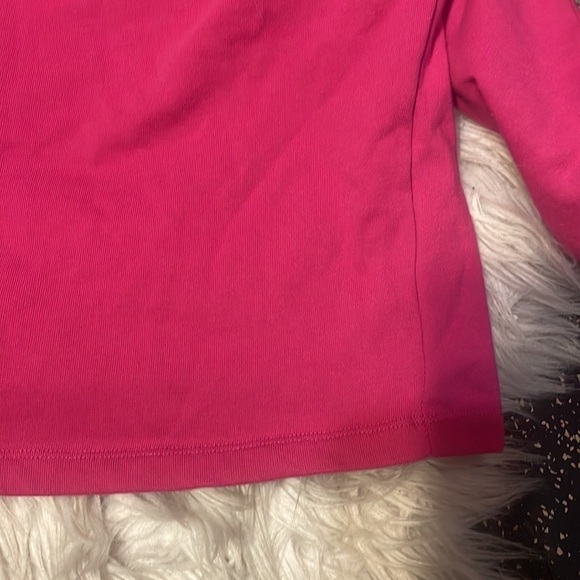 CALVIN Klein Pink Cropped‎ Sweatshirt - Picture 6 of 9